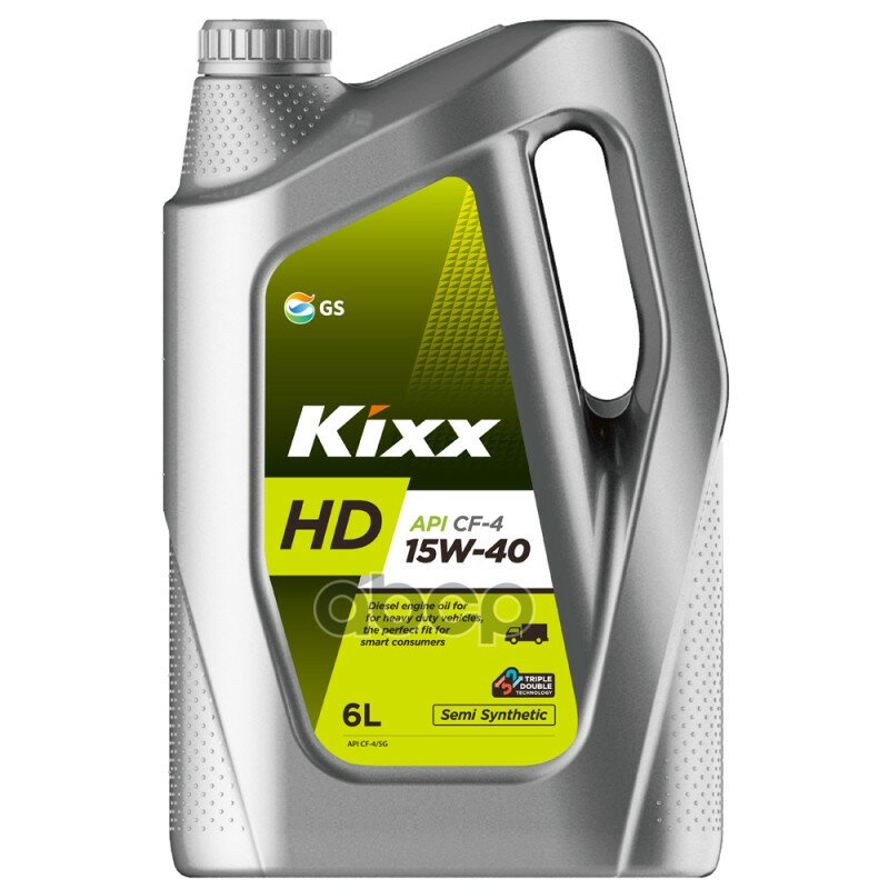 Kixx Масло Моторное Kixx Hd Cf-4 15W-40 /6Л П/Синт.