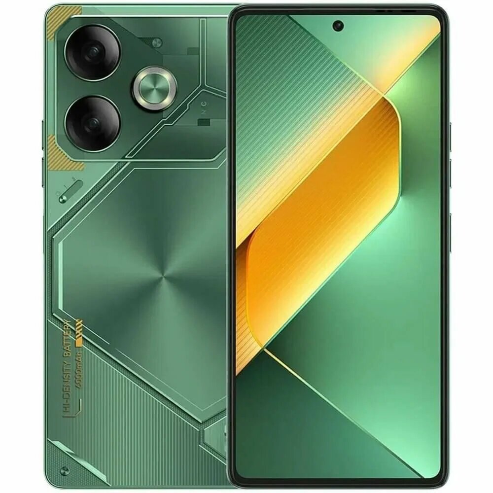 Телефон Tecno POVA 6 8/256Gb Green