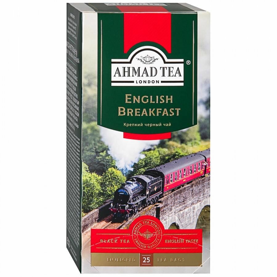Чай черный 2 шт по 25 пакетиков*2 г Ahmad Tea English Breakfast