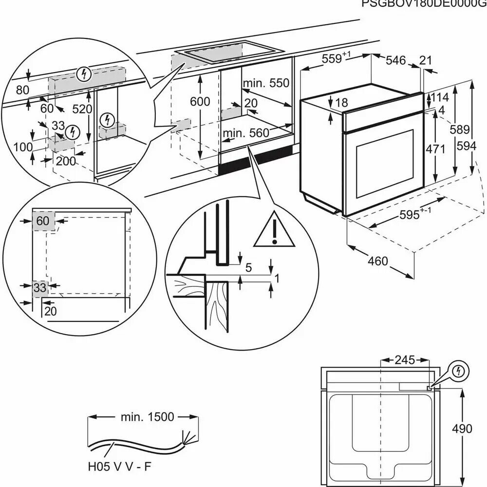 Электрический духовой шкаф Electrolux - фото №7