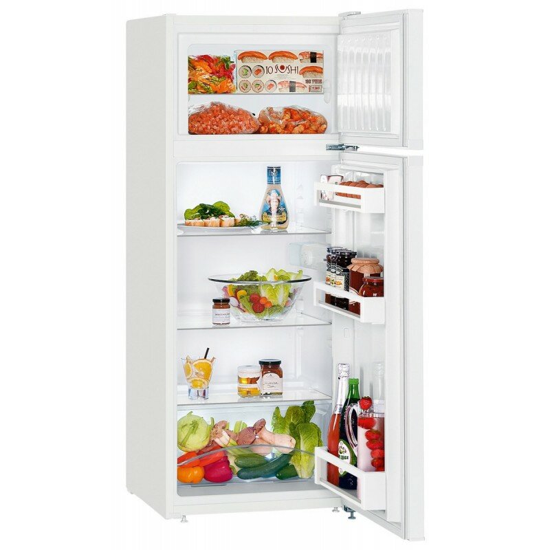 Холодильник LIEBHERR , двухкамерный, белый - фото №2