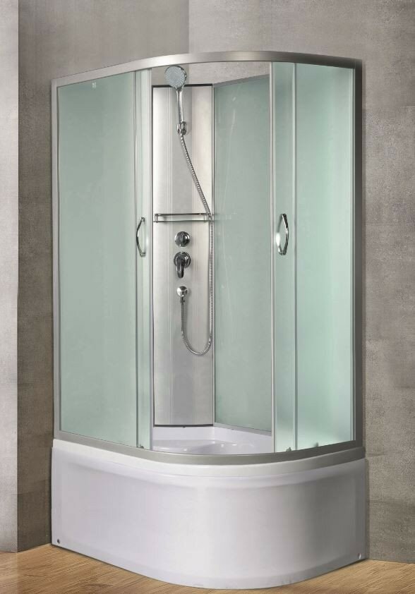 фото Душевая кабина River Nara XL 100/80/44 левая, матовая, без крыши