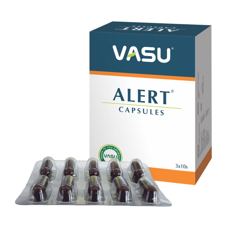 Alert Capsules/Алерт, против стресса и тревоги, 30 шт.