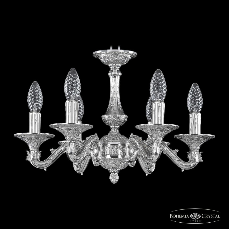 Подвесной светильник Bohemia Ivele Crystal Florence 71102/6/125 Ni - фото №2