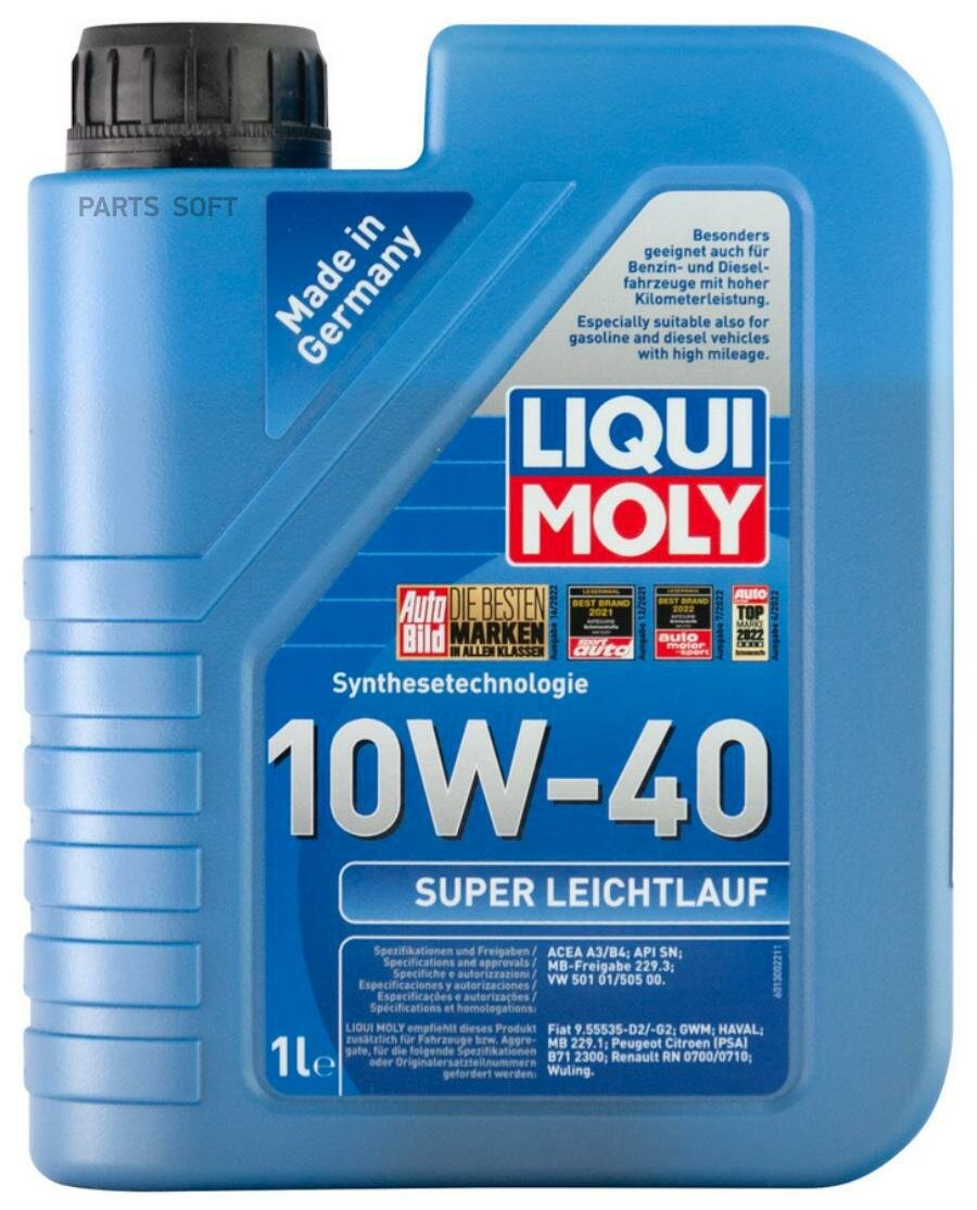 LIQUI MOLY 9503 ,  1928 10W-40 Super Leichtlauf, 1 (-..)