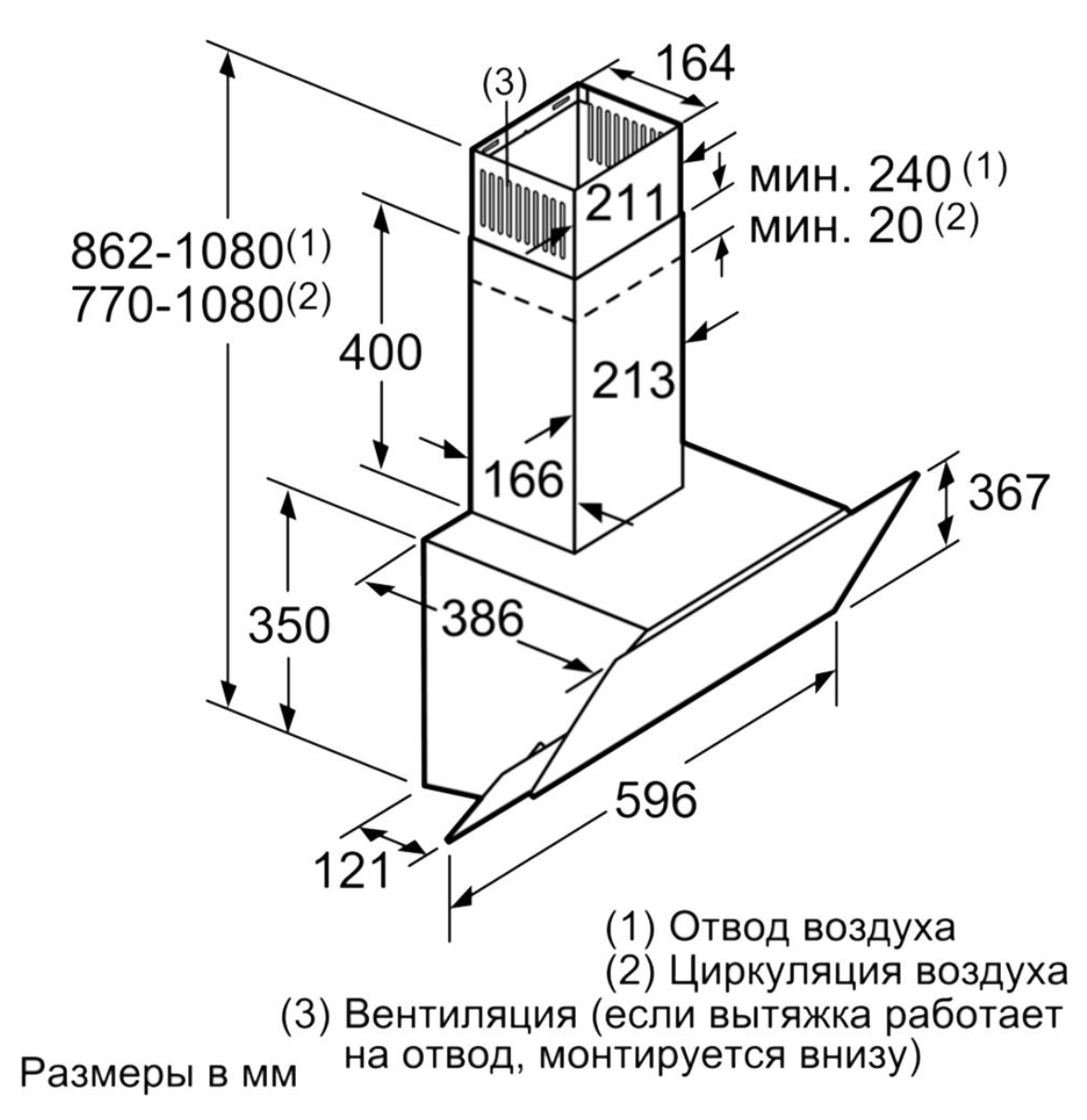 Вытяжка Bosch - фото №3