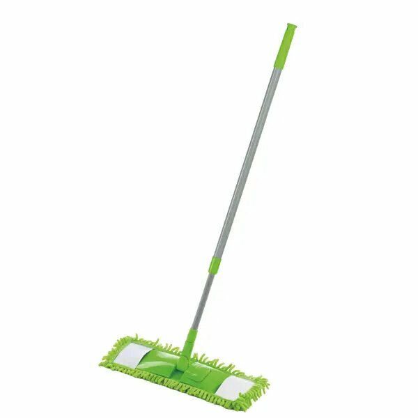 фото Швабра для пола "В хозяйстве хороша хозяюшка Мила" 43 см микрофибра синель