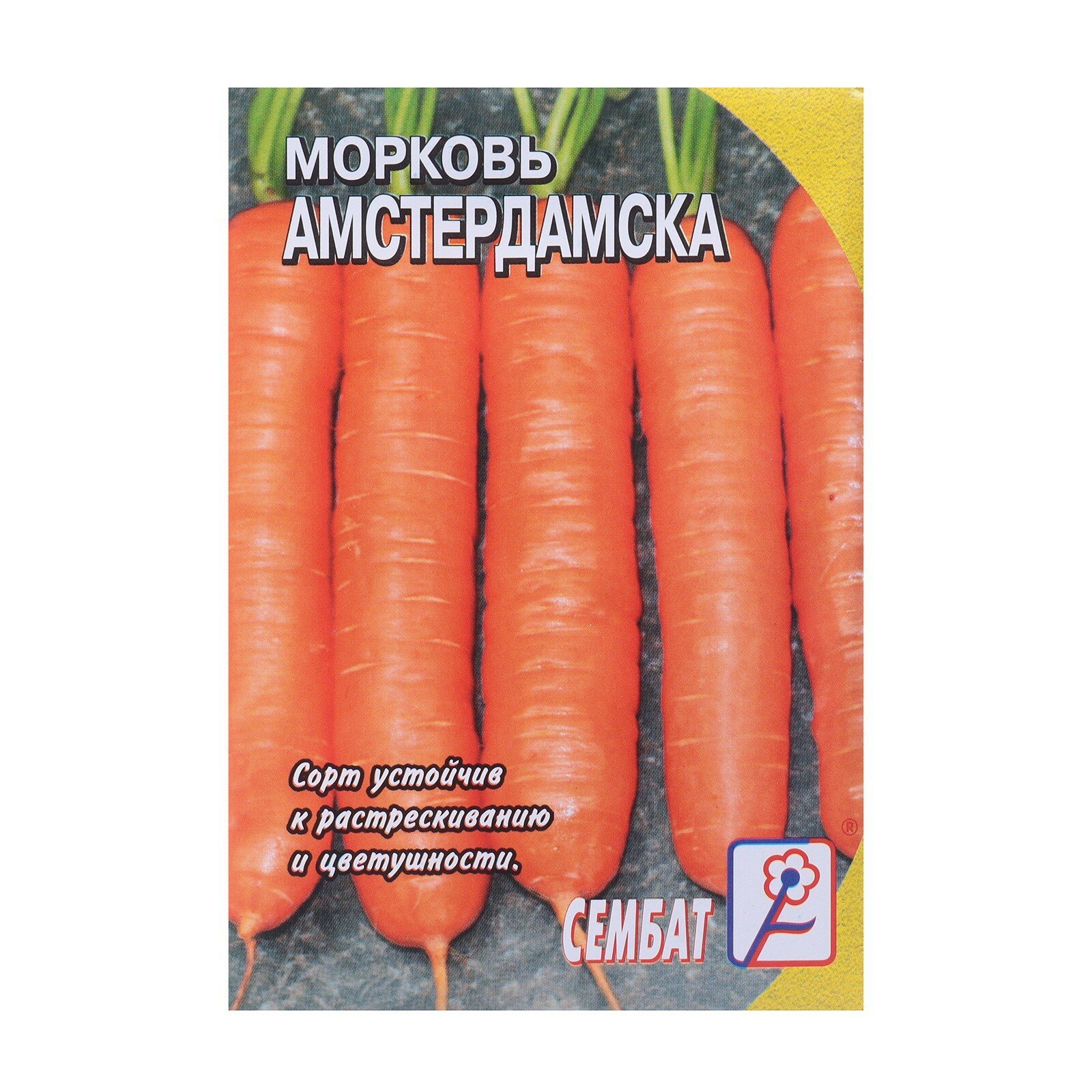 Семена Морковь "Амстердамска" 2 г (1шт.)