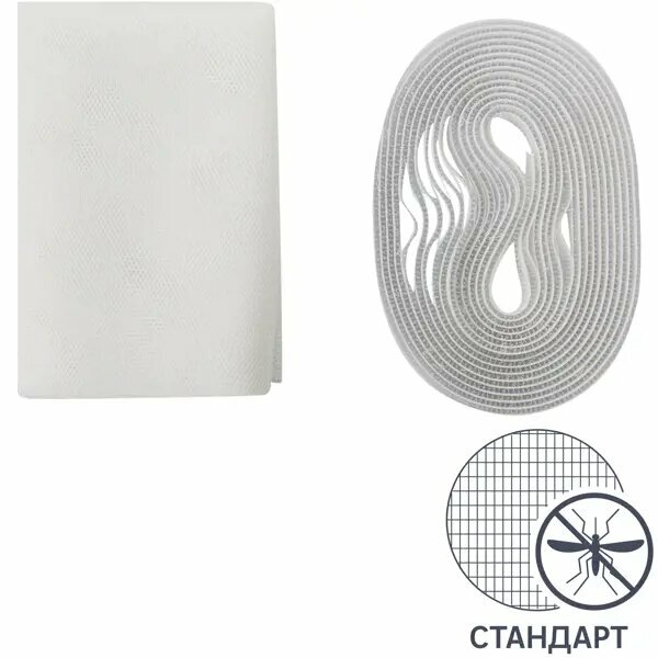 фото Москитная штора Artens 100x100 см белый