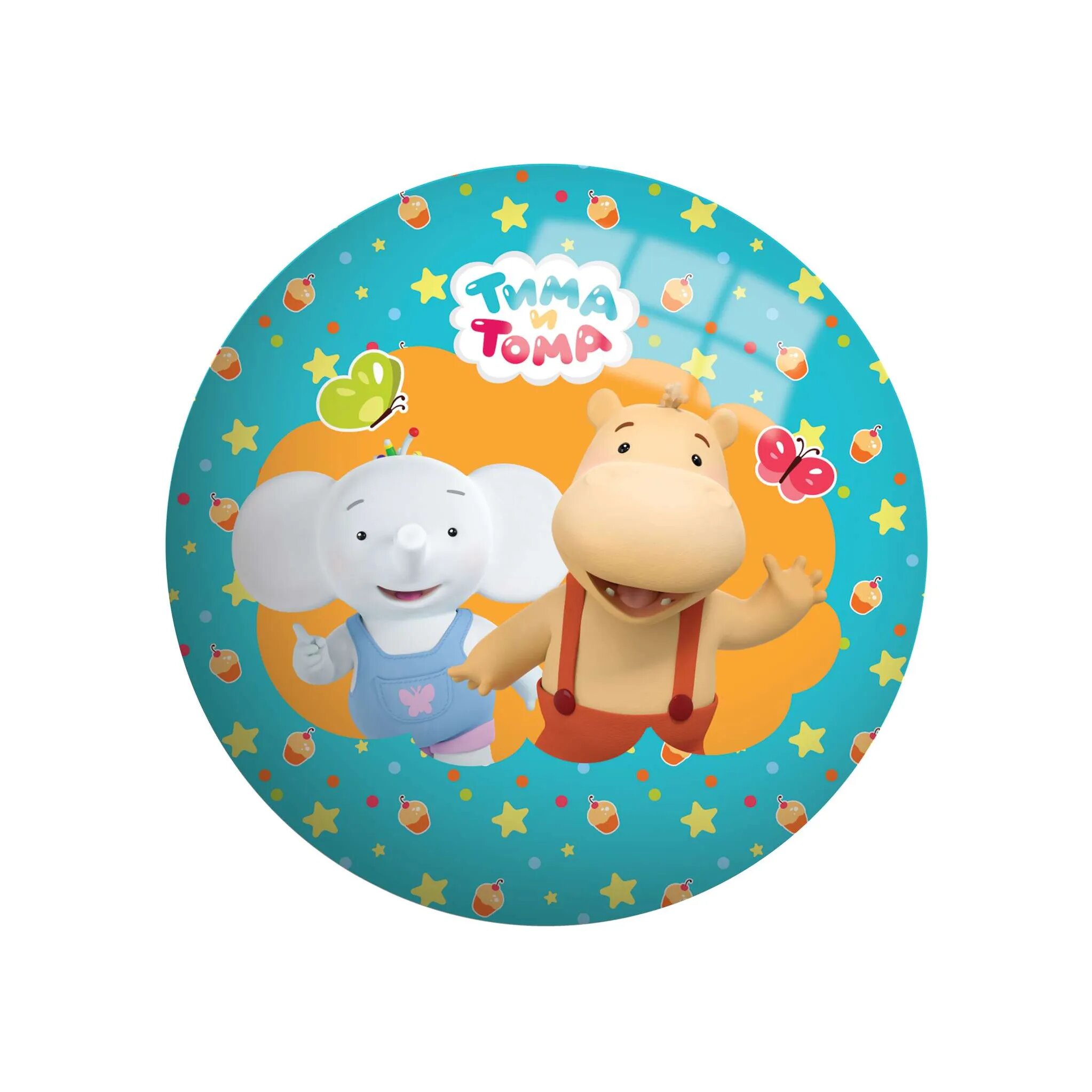 Мяч KiddiePlay Тима и Тома 13см 3203