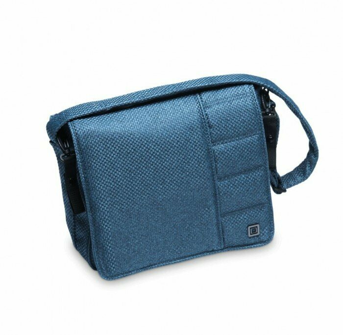 Сумка для колясок Moon Messenger bag, цвет: blue panama - фото №1