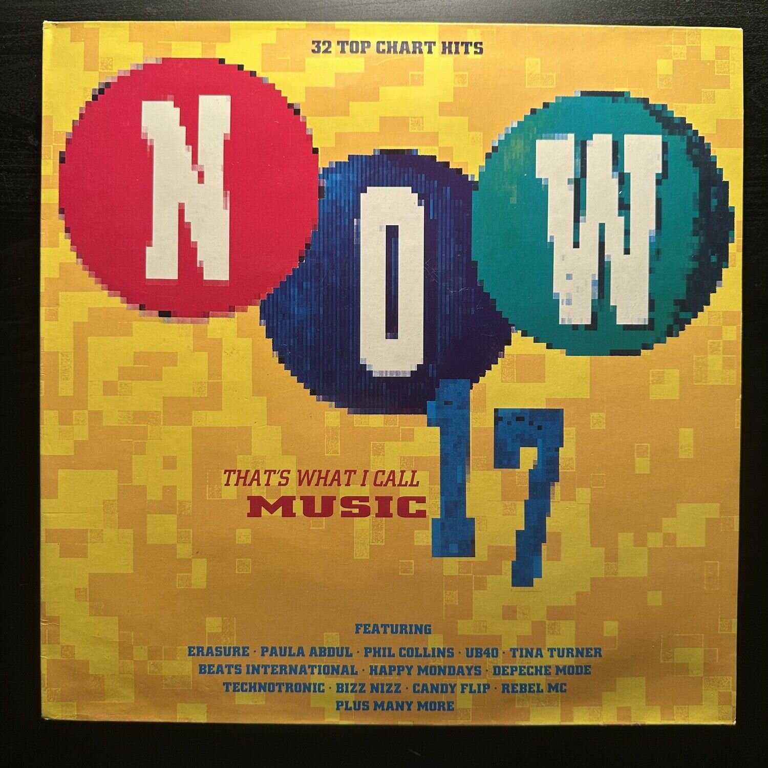 Виниловая пластинка Сборник Now That's What I Call Music 17 2LP (Англия 1990г.)