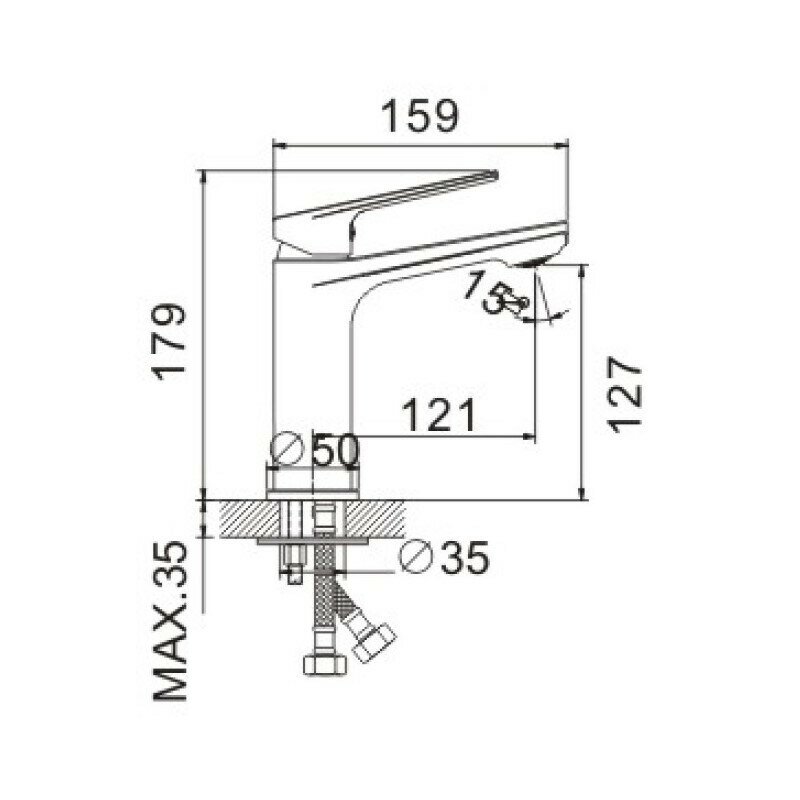 Смеситель для раковины Belz - фото №3
