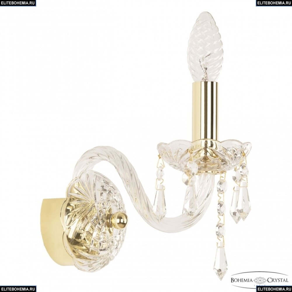 Бра Bohemia Ivele Crystal 104 104B/1/141 G - фото №1