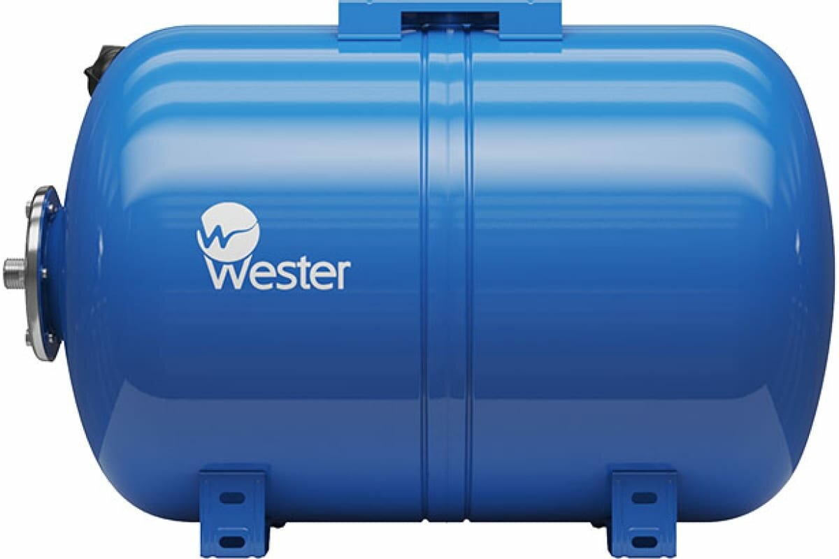 Гидроаккумулятор Wester WAO 80 80 л горизонтальная установка