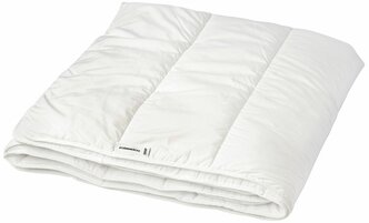 Икея / IKEA STJARNBRACKA, стьярнбракка, односпальное одеяло, белое, 150х200 см, слегка теплое