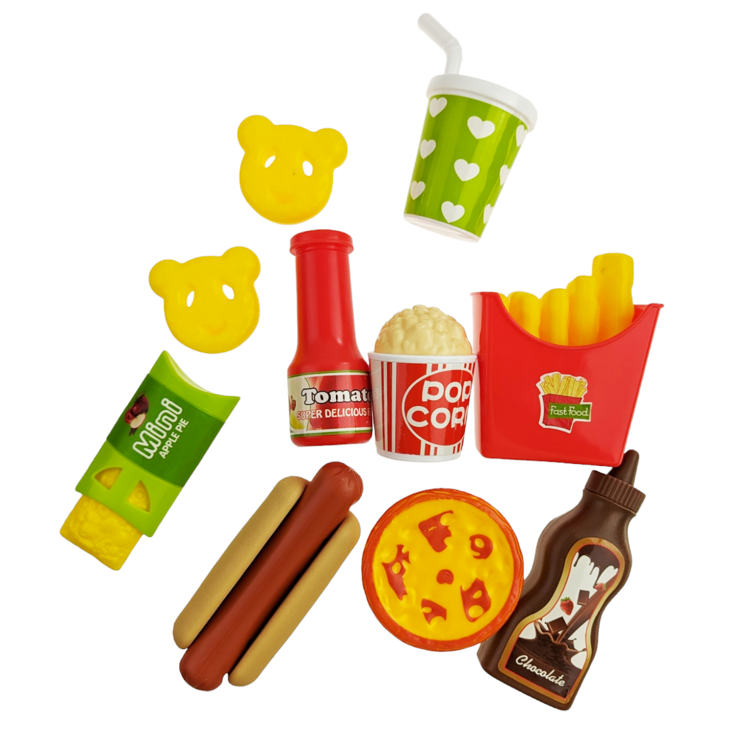 Игра ролевая набор продуктов Jile Toys Food Fun, 15х19х5см