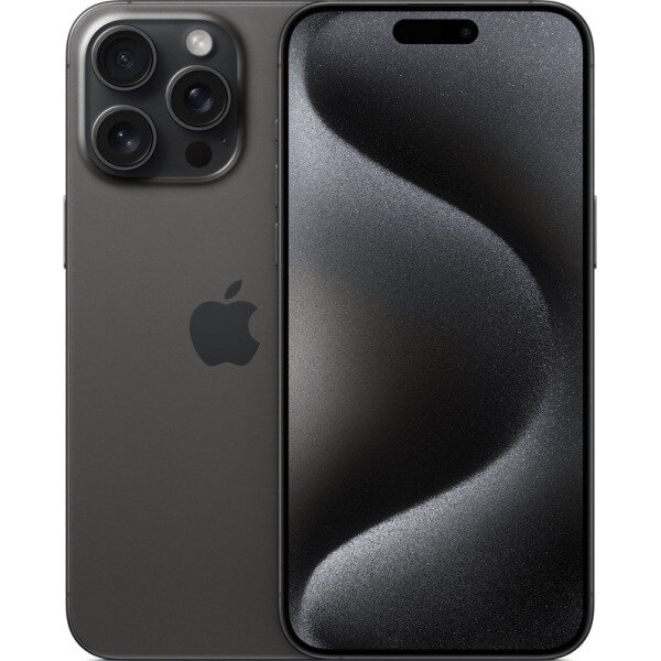 Смартфон Apple iPhone 15 Pro Max 1Tb nanoSim + eSim Black Titanium