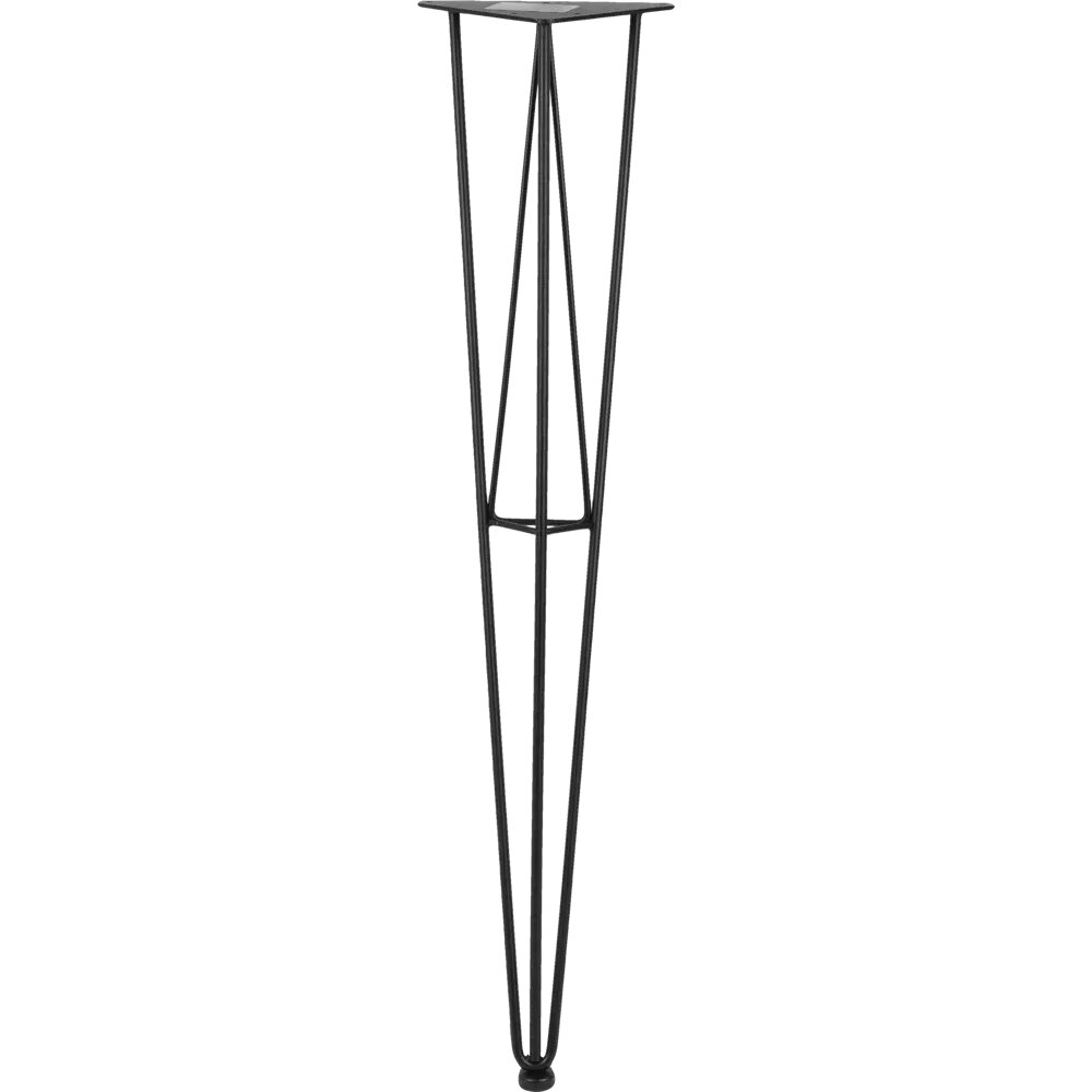 фото Опора для стола TU10, 730 мм, цвет чёрный