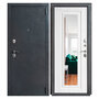 Дверь металлическая Дверной Континент ДК70 зеркало, бел. сандал 96х205 см, левая
