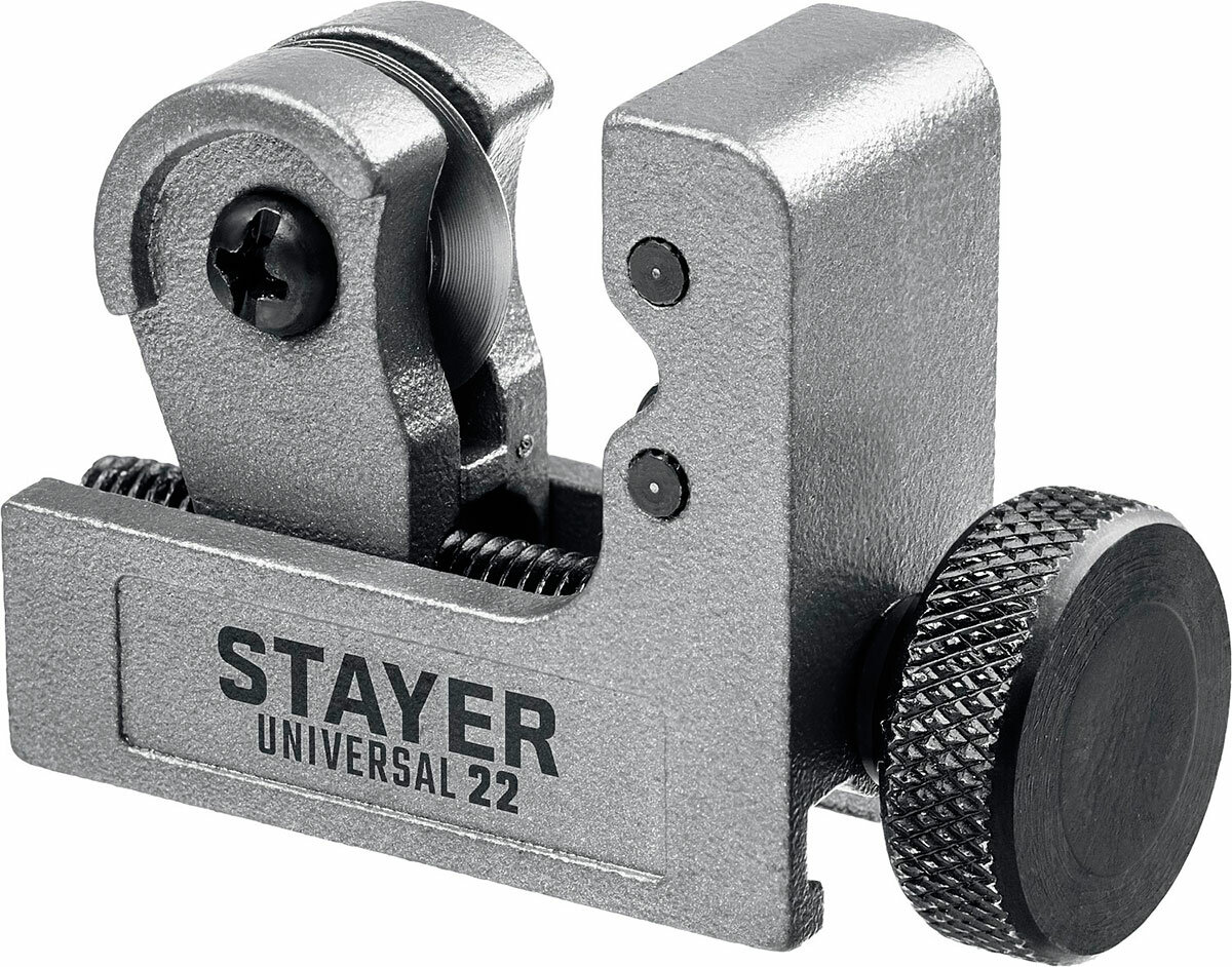 STAYER Universal-22 3 - 22 мм труборез для меди и алюминия Professional (23391-22)