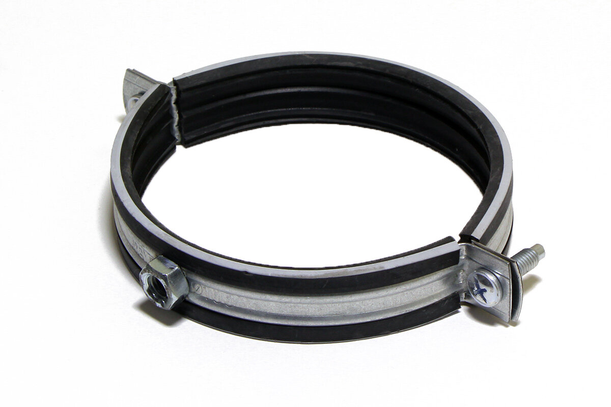 фото Хомут вентиляционный с рез. проф. без гайки W1 MAYER 630мм (2 шт.)