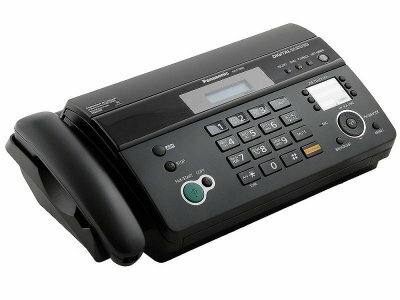 Факс на термобумаге с автоответчиком Panasonic KX-FT988RU-B черный