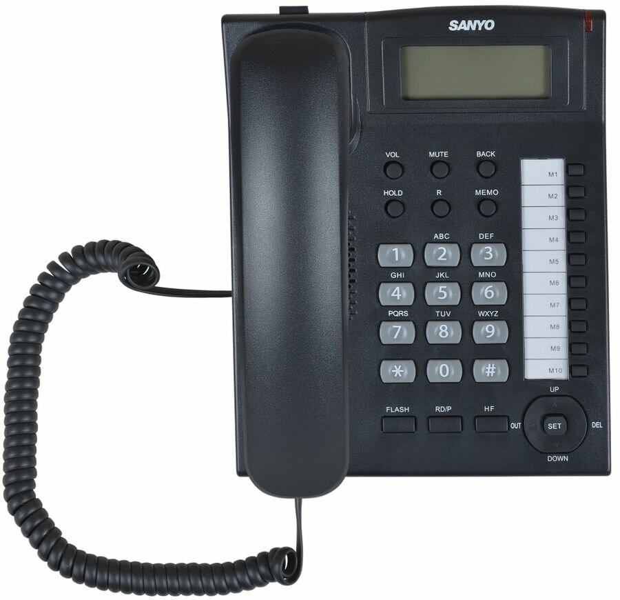 Проводной телефон Sanyo RA-S517B, черный