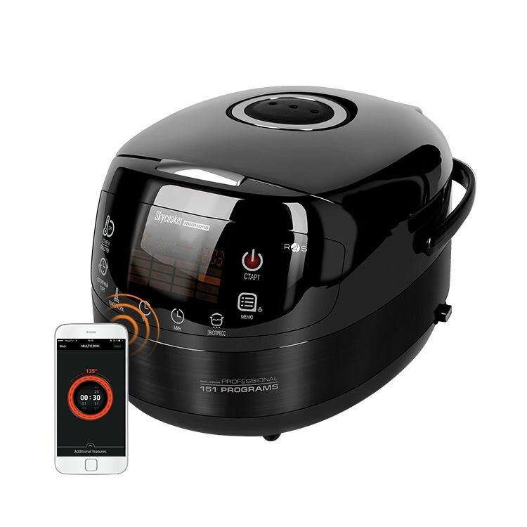 фото Мультиварка Redmond 5л 1000Вт черный/серебристый