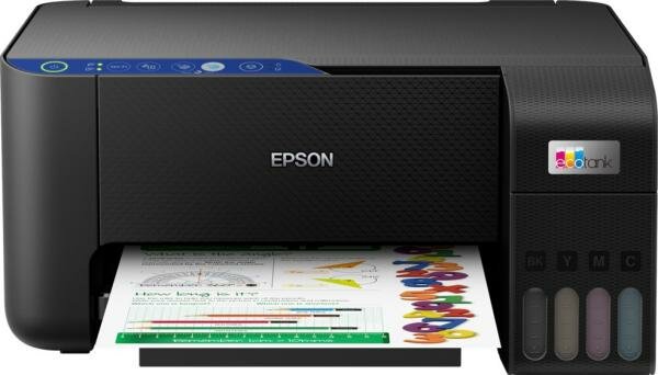 МФУ струйный Epson EcoTank L3251 (A4 принтер/сканер/копир 5760x1440dpi 33чб/15цв. ppm СНПЧ WiFi USB) (C11CJ67419)