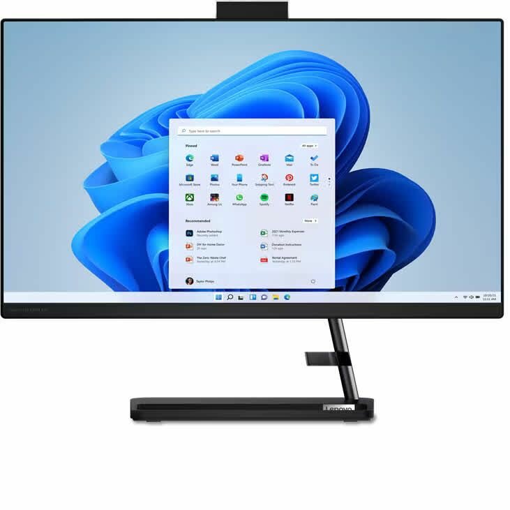 Моноблок Lenovo IdeaCentre AIO 3 24IAP7 23.8"(1920x1080 IPS) /Intel Core i5 13420H(Ghz)/16384Mb/512SSDGb/noDVD/Int: Intel UHD Graphics/Cam/BT