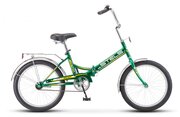 Велосипед STELS PILOT-410 20 C, колесо 20', рост 13,5', сезон 2023-2024, зеленый
