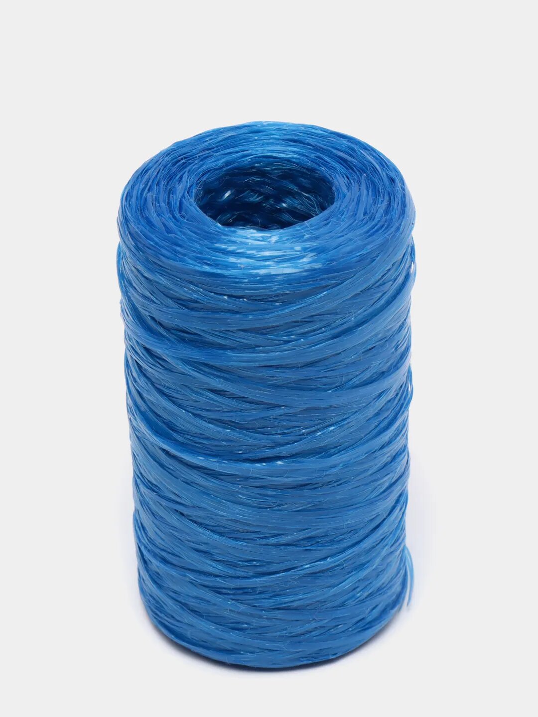 фото Пряжа для вязния мочалок (полипропилен), Цвет Синий