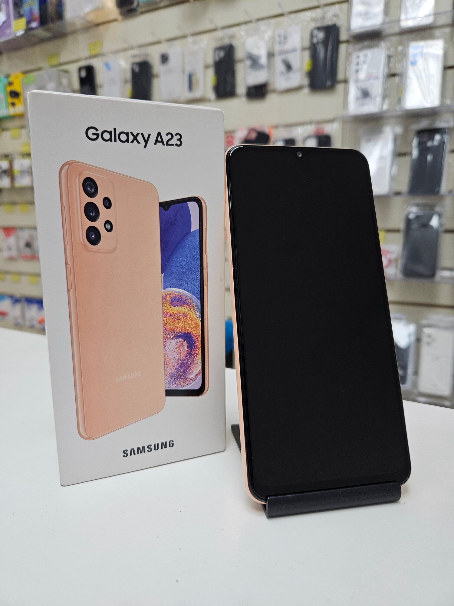 Смартфон Samsung Galaxy A23 6/128 ГБ, Dual nano SIM, оранжевый