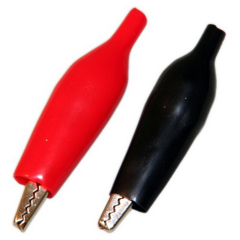 фото Зажимы "крокодил" 50мм 5А, 2 шт., Pro Legend