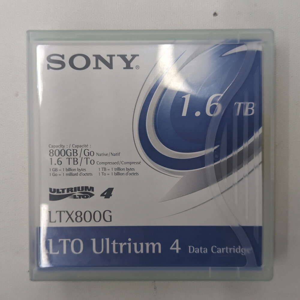 Картридж ‎LTX800GR, Sony, LTO-4, 800 (1600) GB