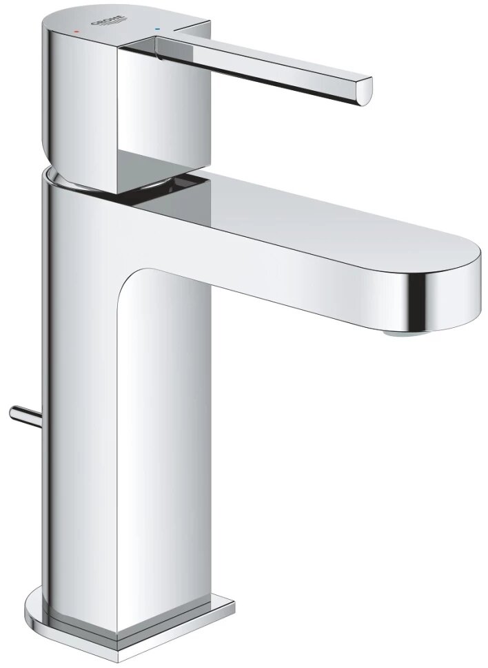 Смеситель для раковины с донным клапаном CoolStart Grohe Plus 23870003