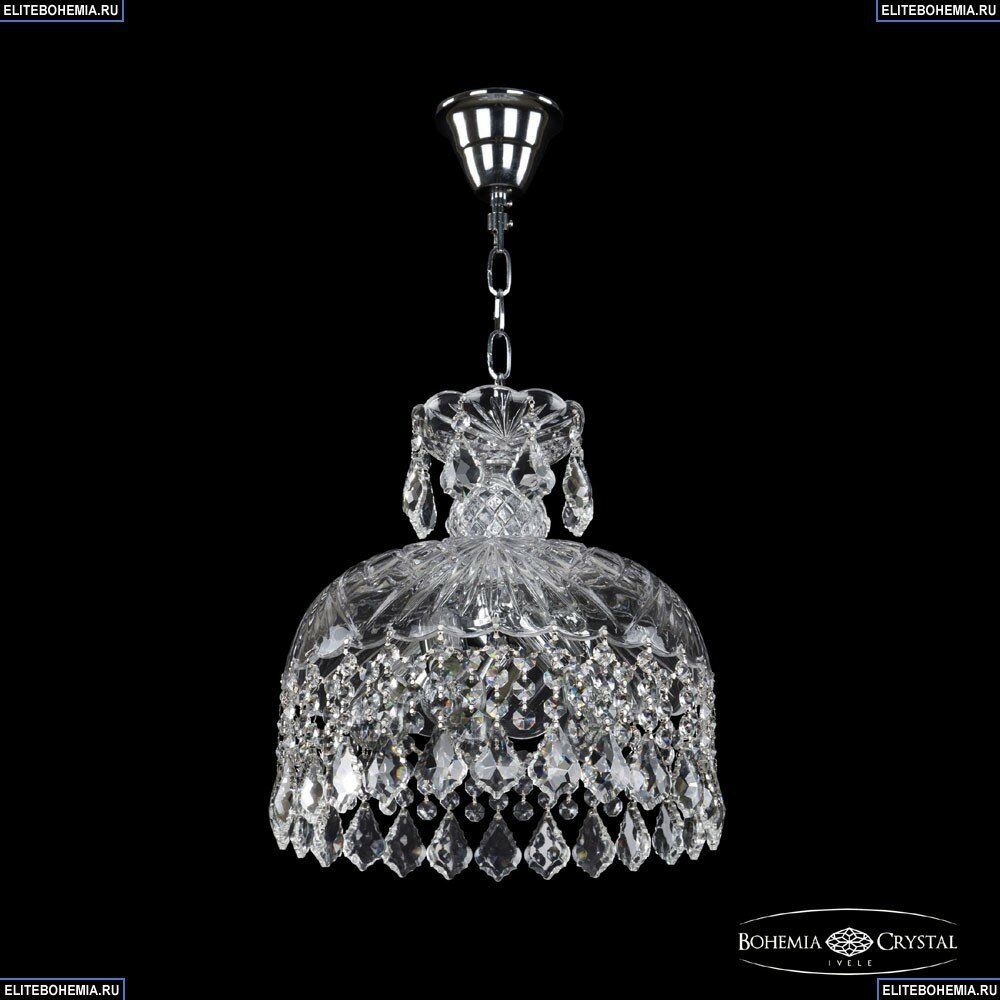 Подвесной светильник Bohemia Ivele Crystal 14781/30 Ni Leafs - фото №1