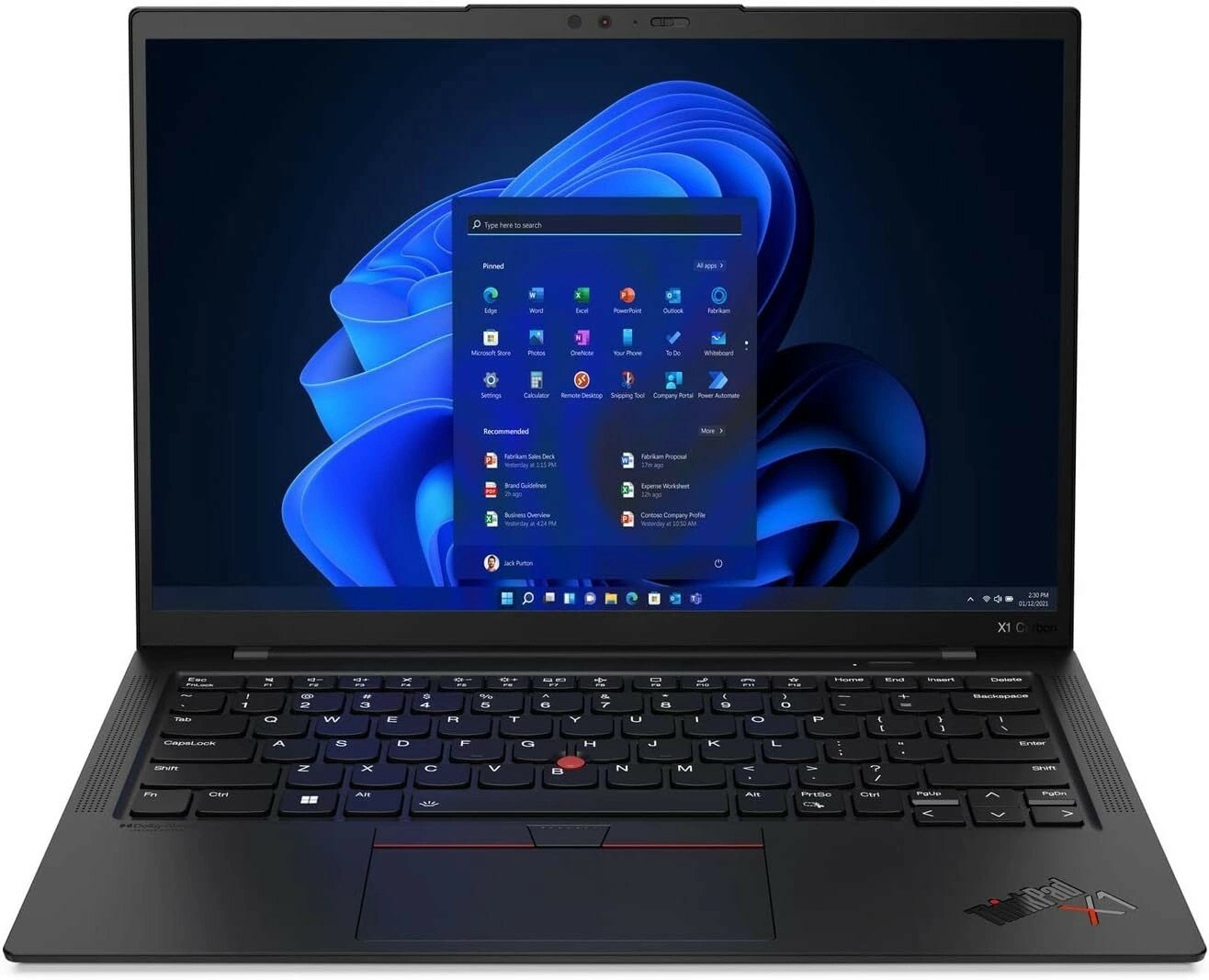 Ноутбук Lenovo ThinkPad X1 Carbon Gen 10 21CB005URT, 14", IPS, Intel Core i7 1255U, Intel Evo 1.7ГГц, 10-ядерный, 16ГБ LPDDR5, 512ГБ SSD, Intel Iris Xe graphics, Windows 11 Professional, черный