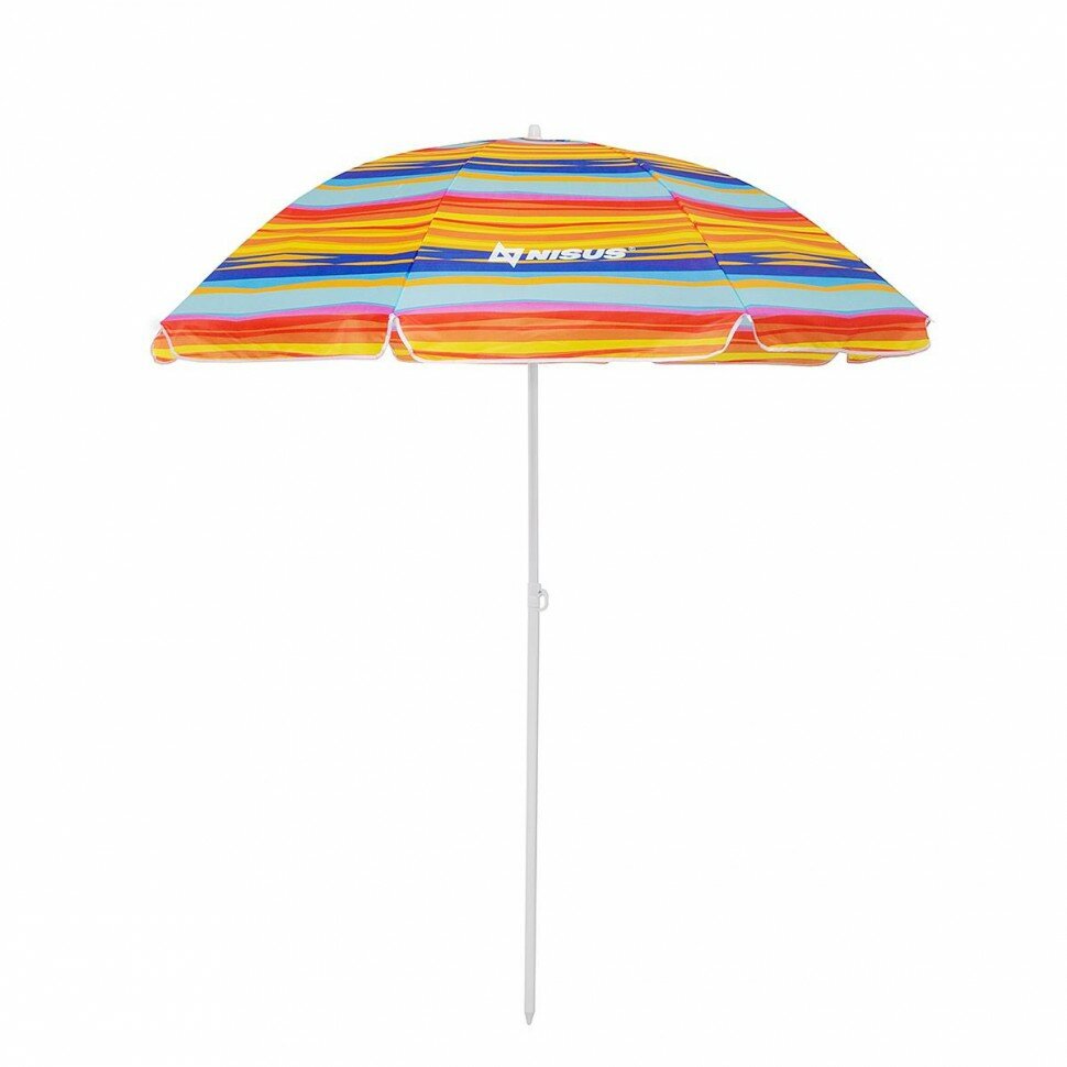 Зонт пляжный Nisus NA-200N-SO d 2,00м с наклоном 22/25/170Т 279241 - фотография № 2