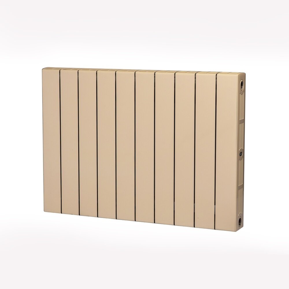 77Радиатор биметаллический RIFAR SUPReMO 500-10 Ду 3/4 айвори (RS500103/41013) Rifar