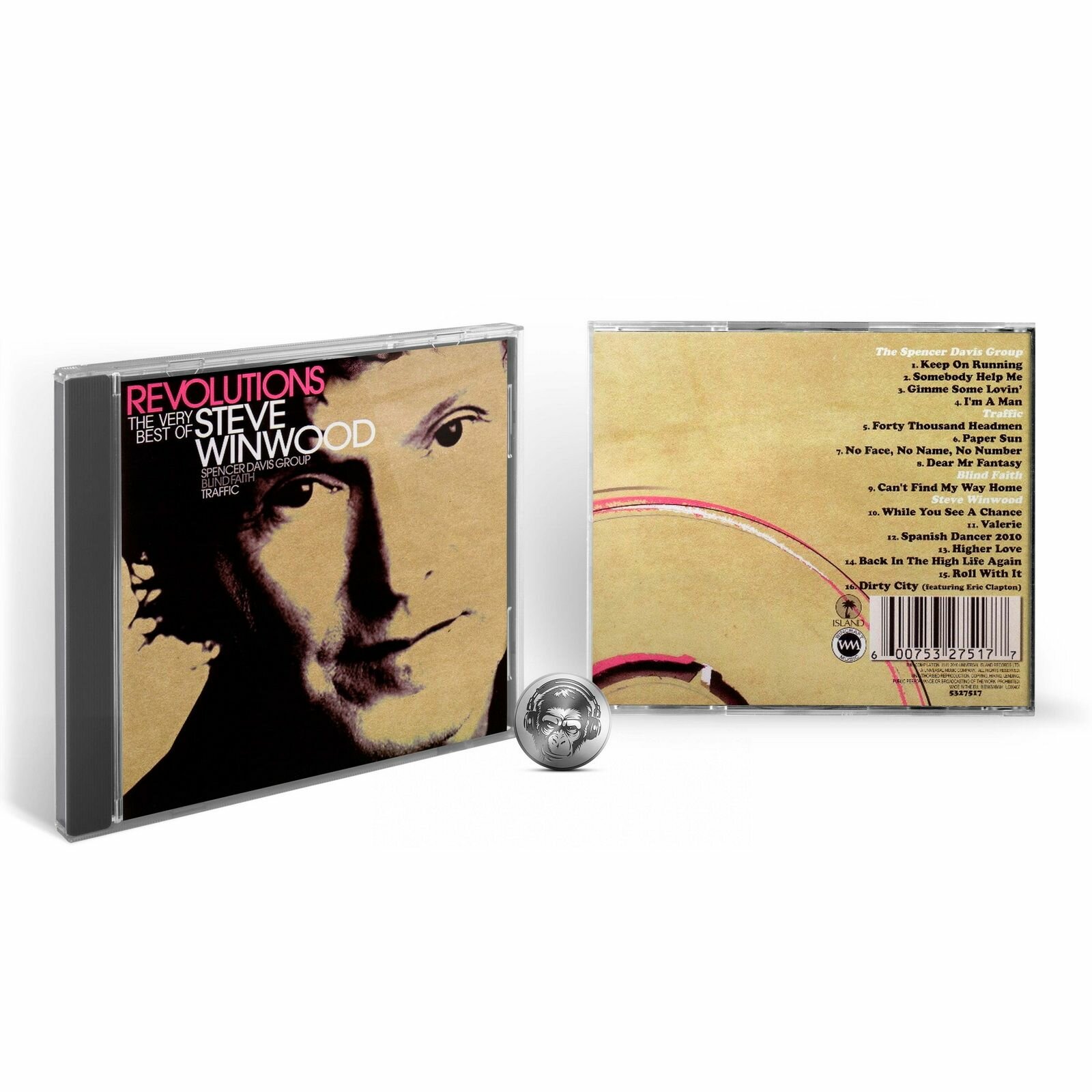 Steve Winwood - Revolutions: The Very Best Of (1CD) 2010 Universal, Jewel Аудио диск