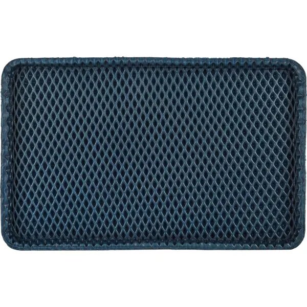 фото Лоток универсальный полипропилен Ромб 31x51 см цвет темно-синий