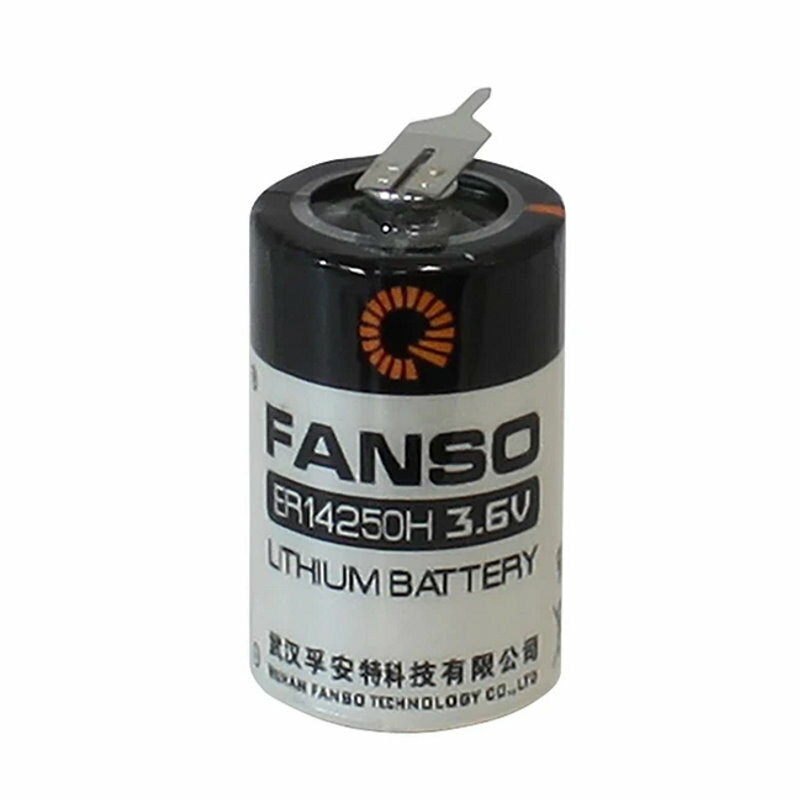 Батарейка Fanso ER14250 H/S Li-SOCl2 батарея типоразмера 1/2AA, 3.6 В, 1.2 Ач, Траб: -55.85 °C