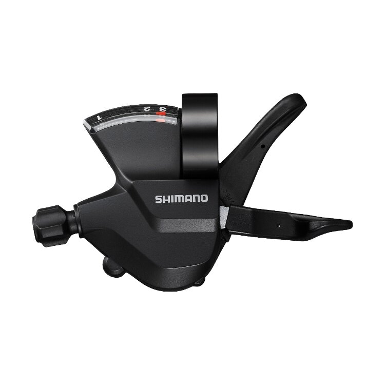 Перекл-ль ALTUS ASLM315LB 2-8049 RAPIDFIRE PLUS 3ск. левый, трос. нерж. черный SHIMANO