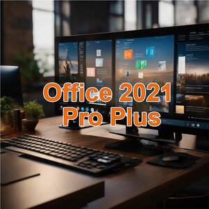 Microsoft Office 2021 Pro Plus ключ активации (На 1 ПК, бессрочная версия, русский язык)