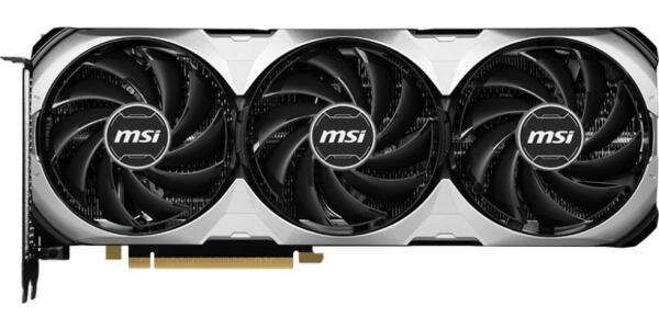 Видеокарта MSI PCI-E 4.0 RTX 4070 Ti VENTUS 3X E1 12G NVIDIA GeForce RTX 4070TI 12Gb 192bit GDDR6X 2610/21000 HDMIx1 DPx3 HDCP Ret