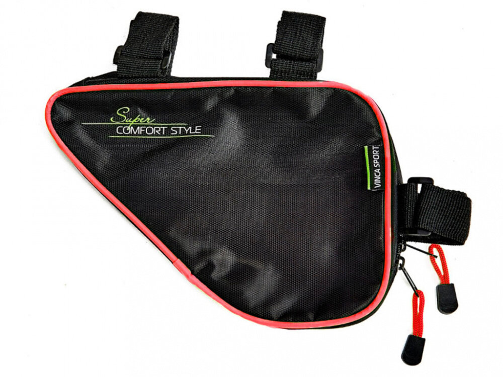 Vinca Sport сумка под раму Vinca Sport 240*180*60 мм, красный кант