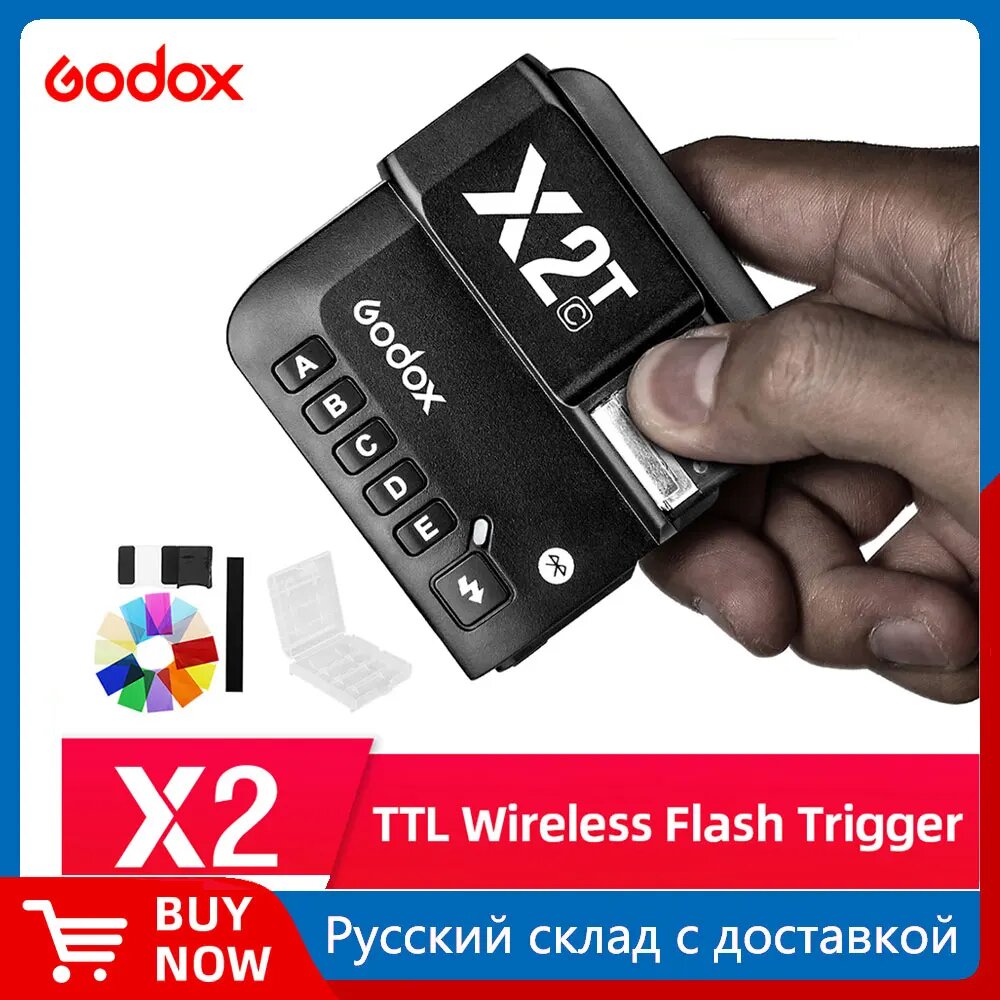 Беспроводная вспышка-триггер для Nikon Sony Canon Fuji Olympus, X2T-P for Pentax