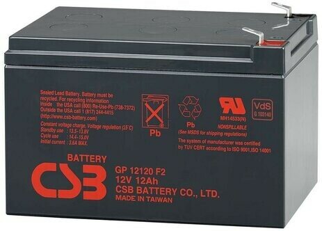 Батарея для ИБП CSB 12V 12Ah CSB GP12120 F2